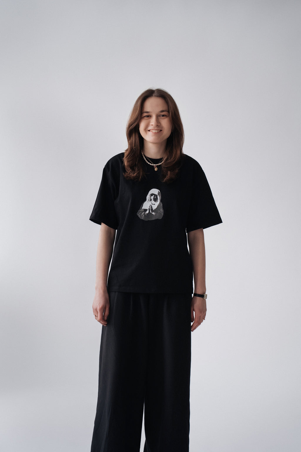 T-SHIRT AVE CZARNY
