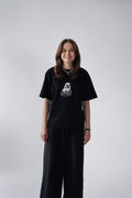 T-SHIRT AVE CZARNY